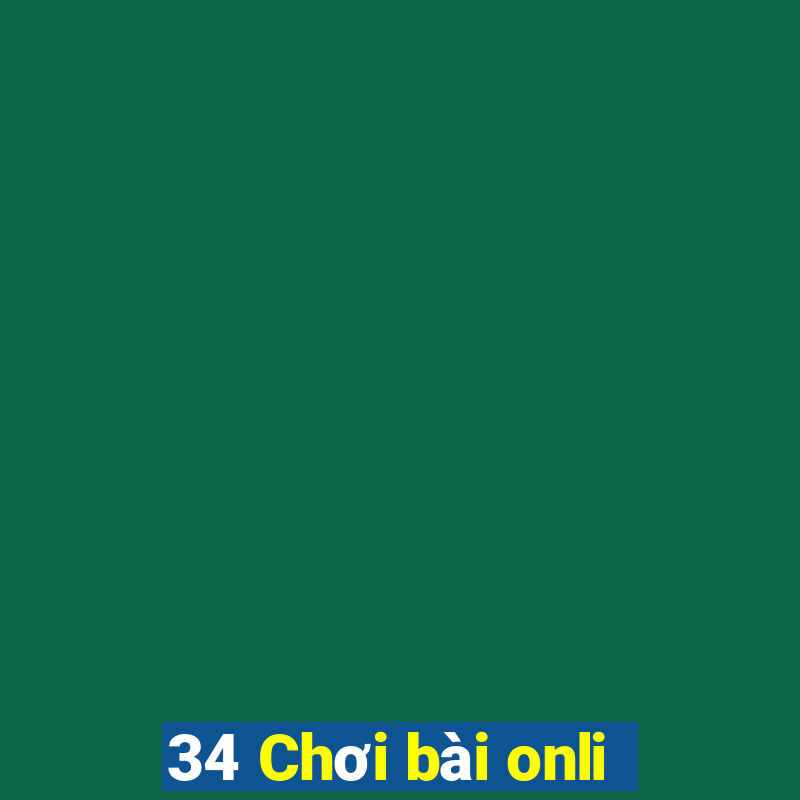 34 Chơi bài onli