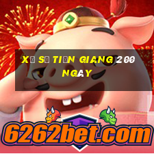 xổ số tiền giang 200 ngày