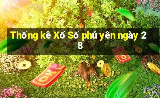 Thống kê Xổ Số phú yên ngày 28