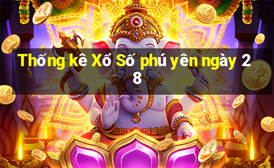 Thống kê Xổ Số phú yên ngày 28