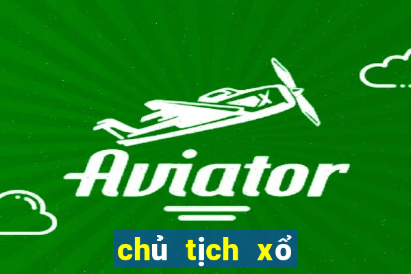 chủ tịch xổ số hậu giang