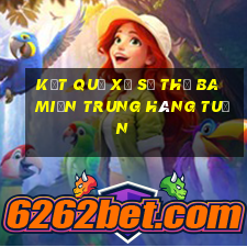 kết quả xổ số thứ ba miền trung hàng tuần