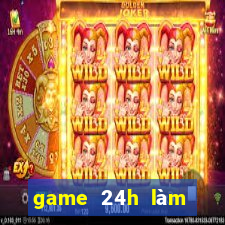 game 24h làm bánh kem sinh nhật