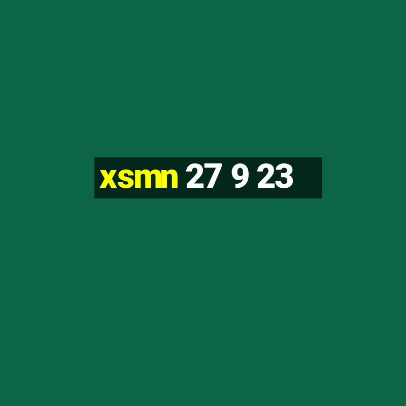 xsmn 27 9 23