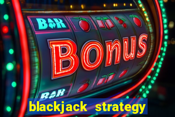 blackjack strategy card free