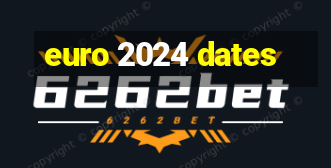 euro 2024 dates