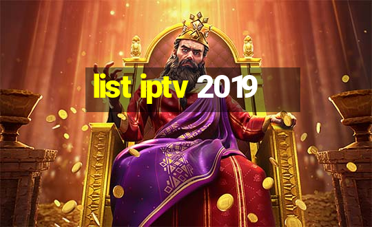 list iptv 2019