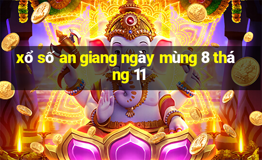 xổ số an giang ngày mùng 8 tháng 11