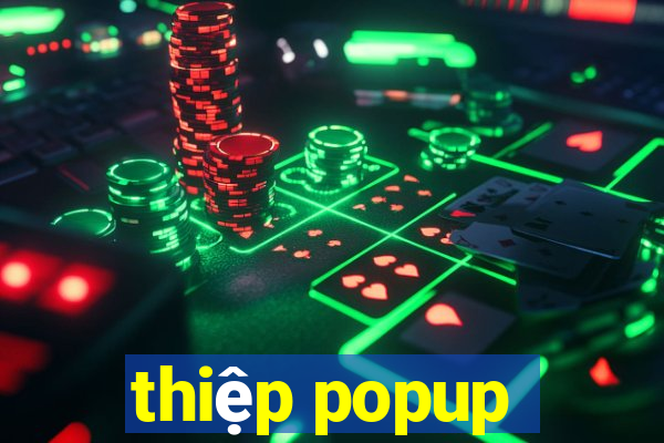 thiệp popup