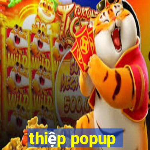 thiệp popup