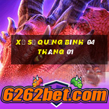 xổ số quảng bình 04 tháng 01