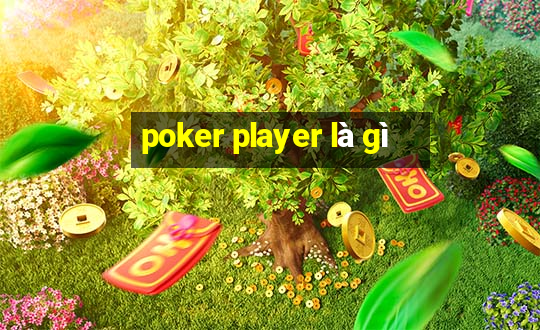 poker player là gì