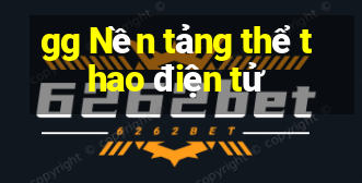 gg Nền tảng thể thao điện tử