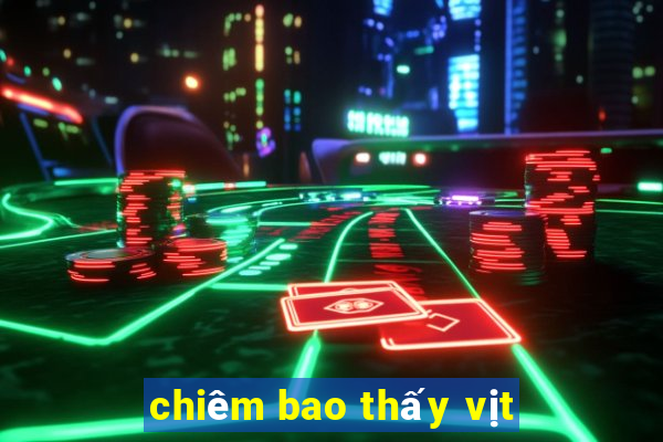 chiêm bao thấy vịt