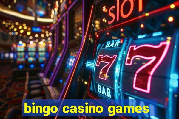 bingo casino games