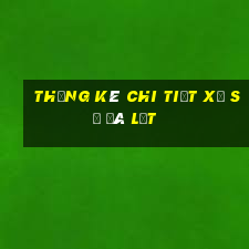 thống kê chi tiết xổ số đà lạt