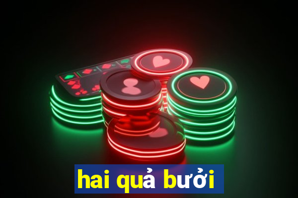 hai quả bưởi