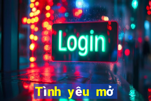 Tình yêu mở ứng dụng màu sắc