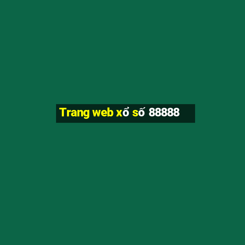 Trang web xổ số 88888