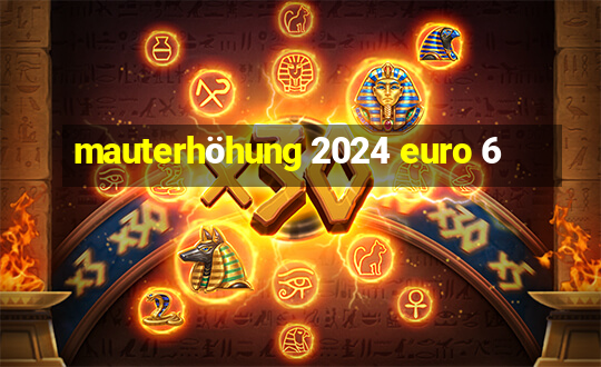 mauterhöhung 2024 euro 6