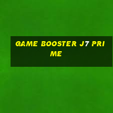 game booster j7 prime