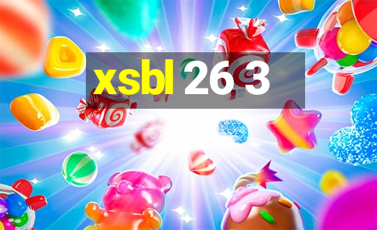 xsbl 26 3