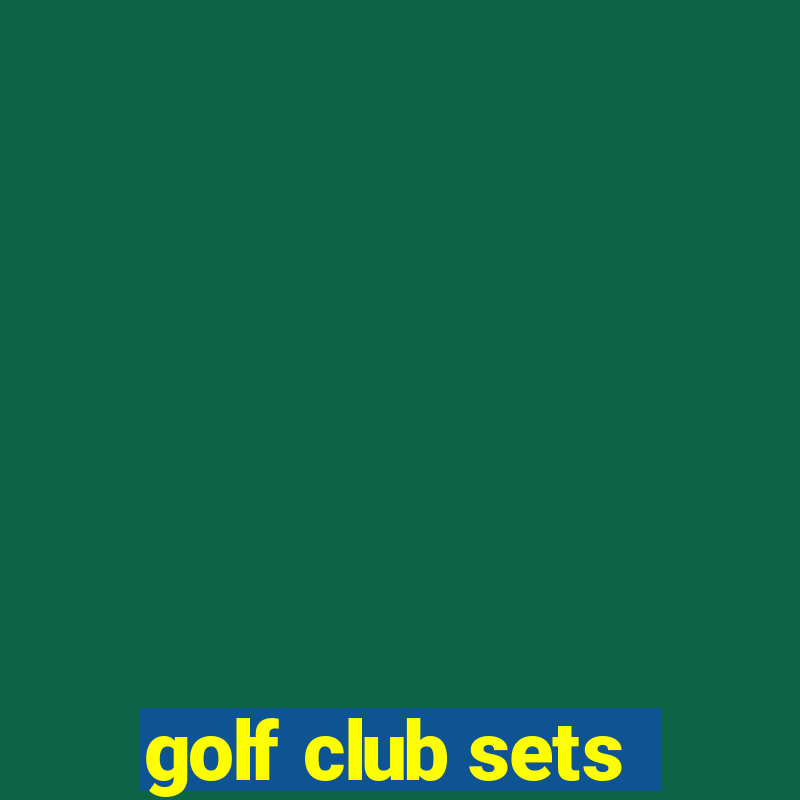 golf club sets