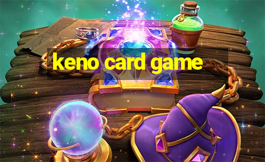 keno card game