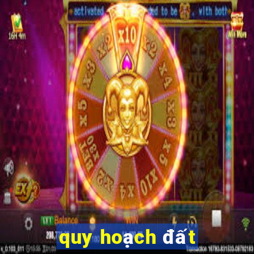 quy hoạch đất