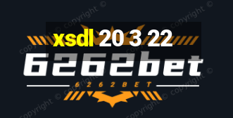 xsdl 20 3 22