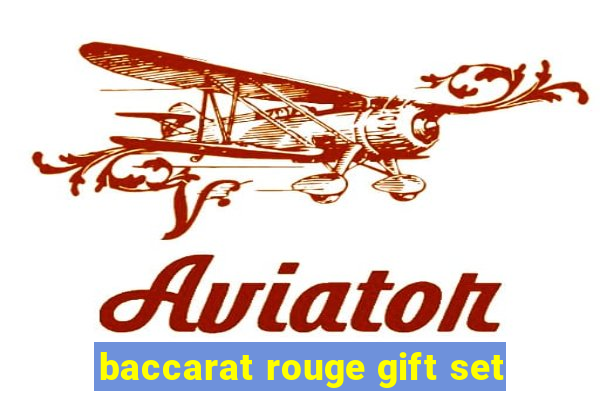 baccarat rouge gift set