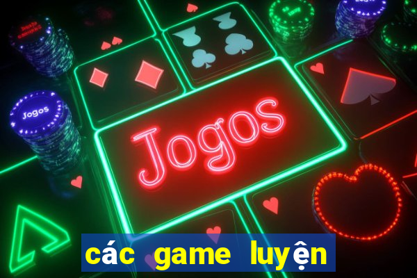 các game luyện trí nhớ