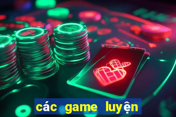 các game luyện trí nhớ