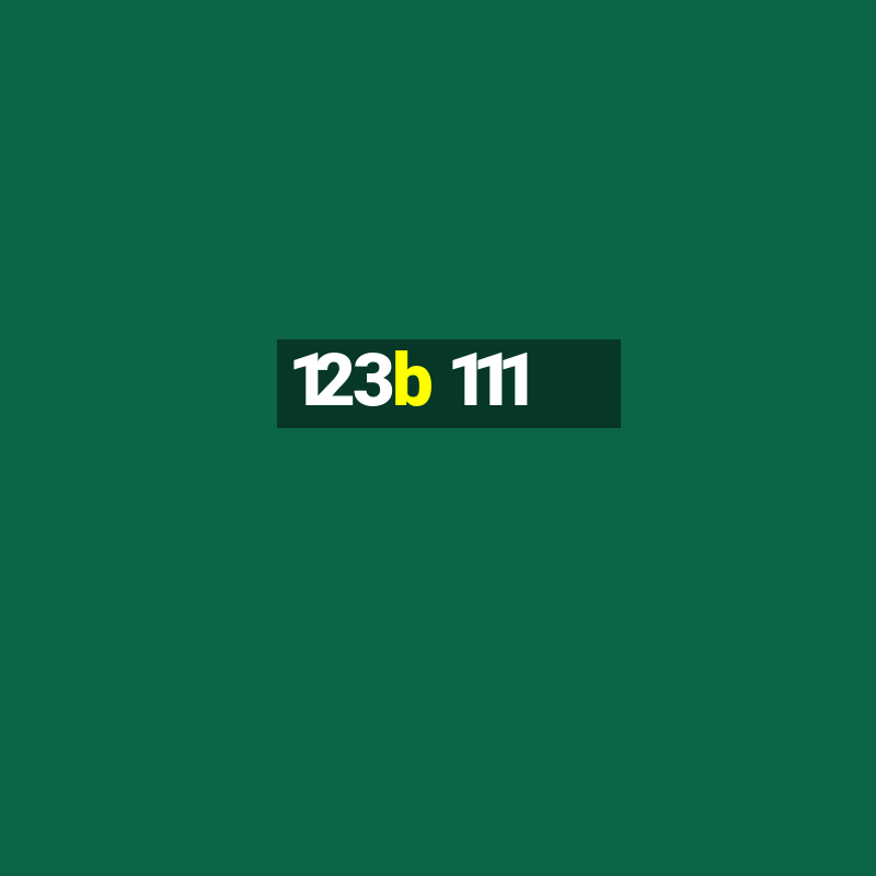 123b 111