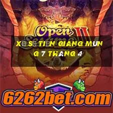 xổ số tiền giang mùng 7 tháng 4