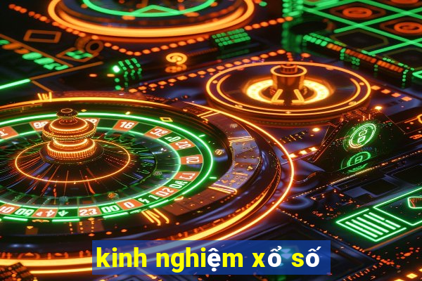 kinh nghiệm xổ số