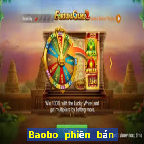 Baobo phiên bản mới nhất