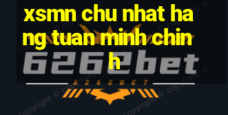 xsmn chu nhat hang tuan minh chinh