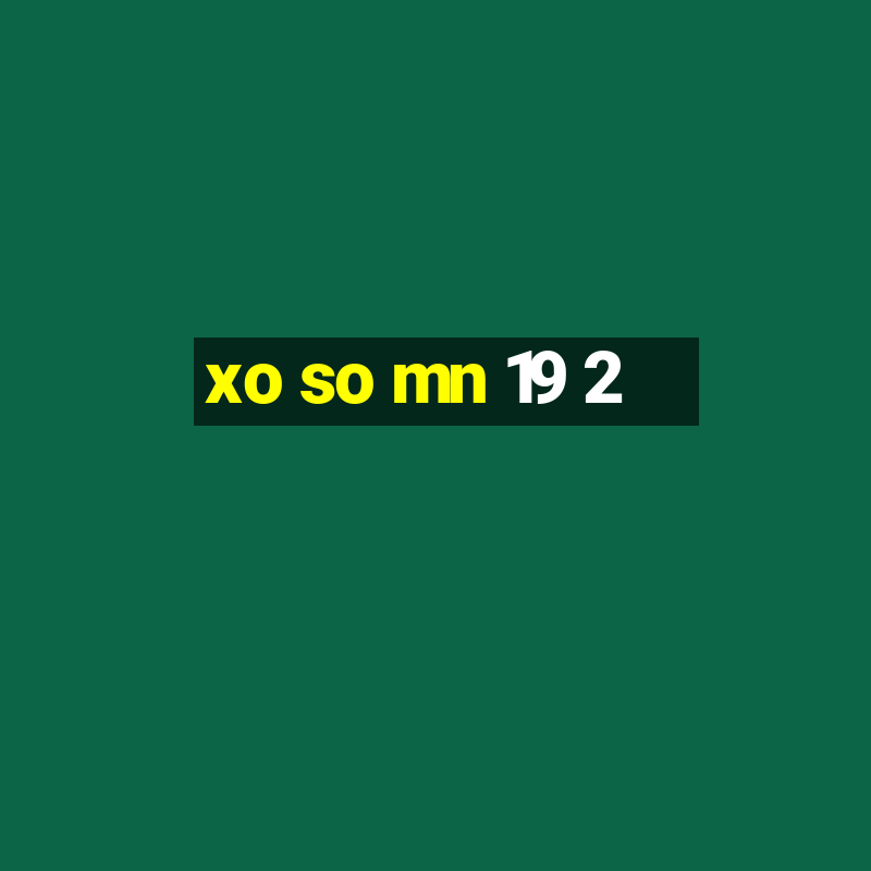 xo so mn 19 2