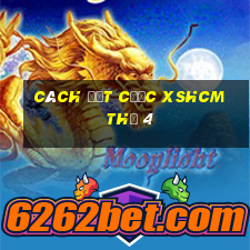 Cách đặt cược XSHCM Thứ 4