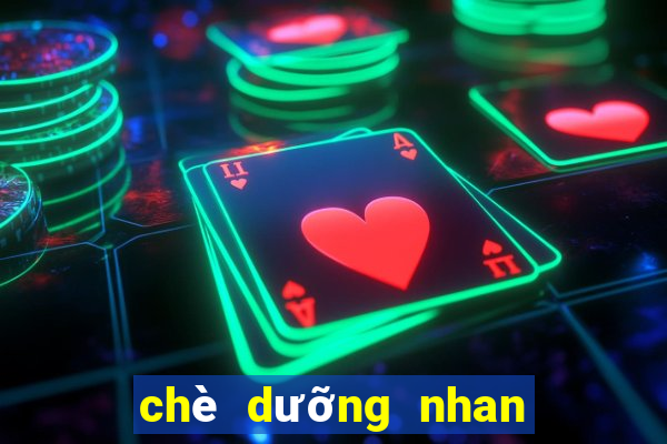 chè dưỡng nhan đóng chai