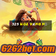 325 hoa vàng nổ