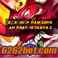 xổ số miền nam long an ngày 10 tháng 2