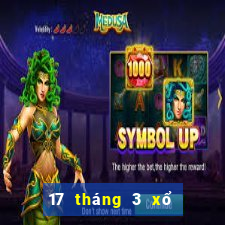 17 tháng 3 xổ số tiền giang