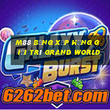 M88 Bảng xếp hạng giải trí Grand World