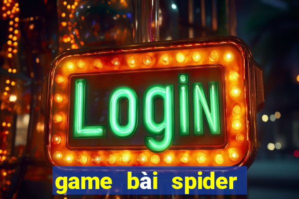 game bài spider cổ điển trên máy tính