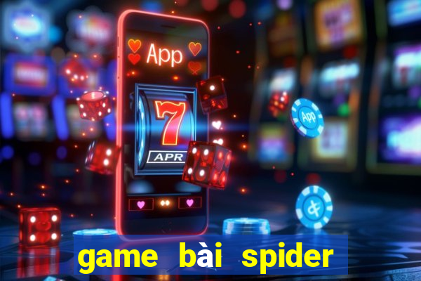 game bài spider cổ điển trên máy tính