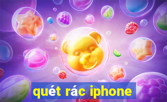 quét rác iphone