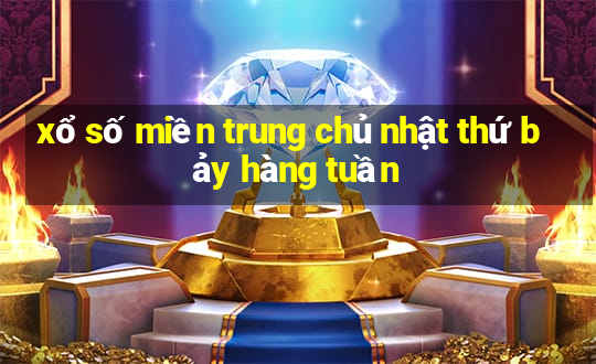 xổ số miền trung chủ nhật thứ bảy hàng tuần