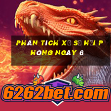 Phân tích Xổ Số hải phòng ngày 6